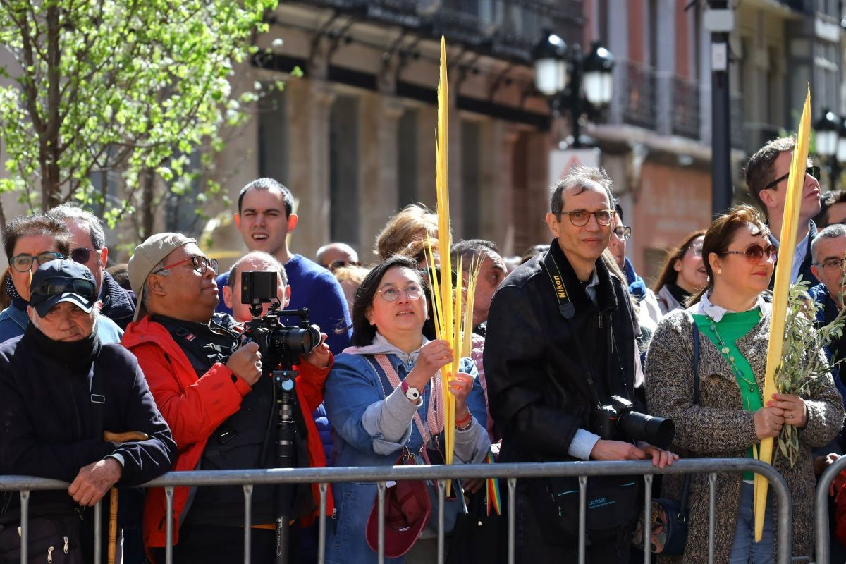 Procesión del Domingo de Ramos en Zaragoza