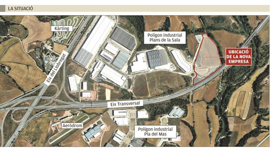 Lloc on s&#039;ubicarà la fàbrica