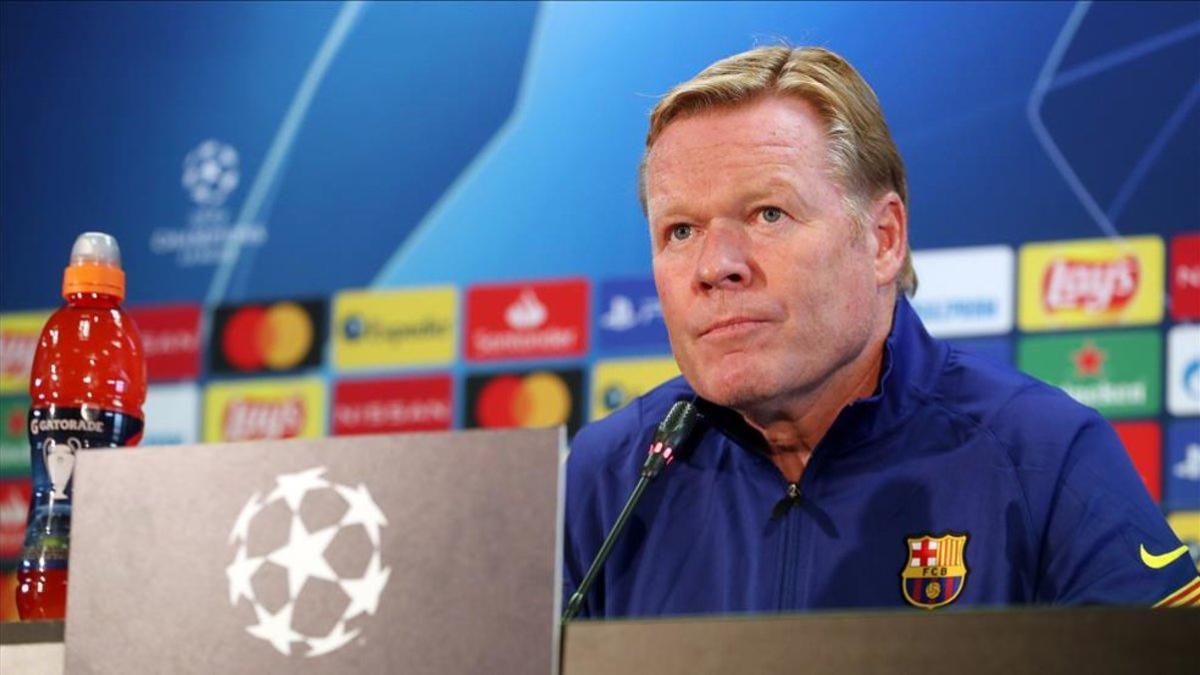 Ronald Koeman valoró el Juventus - Barça de la Champions