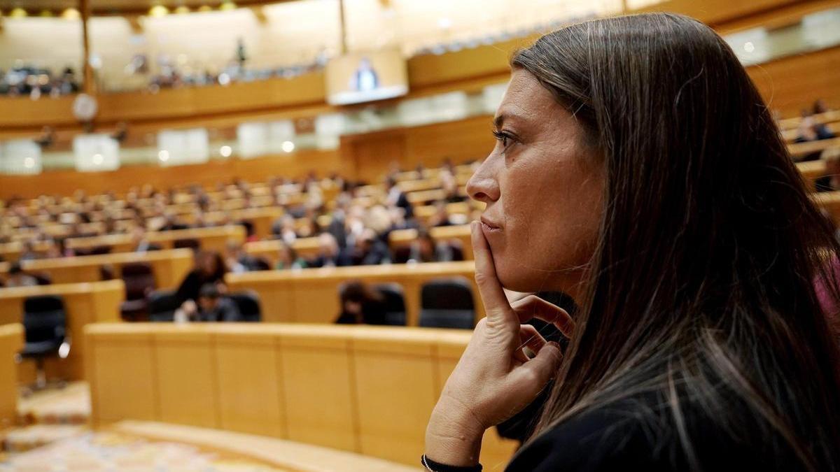 Miriam Nogueras, de Junts, en la Sesión Plenaria.