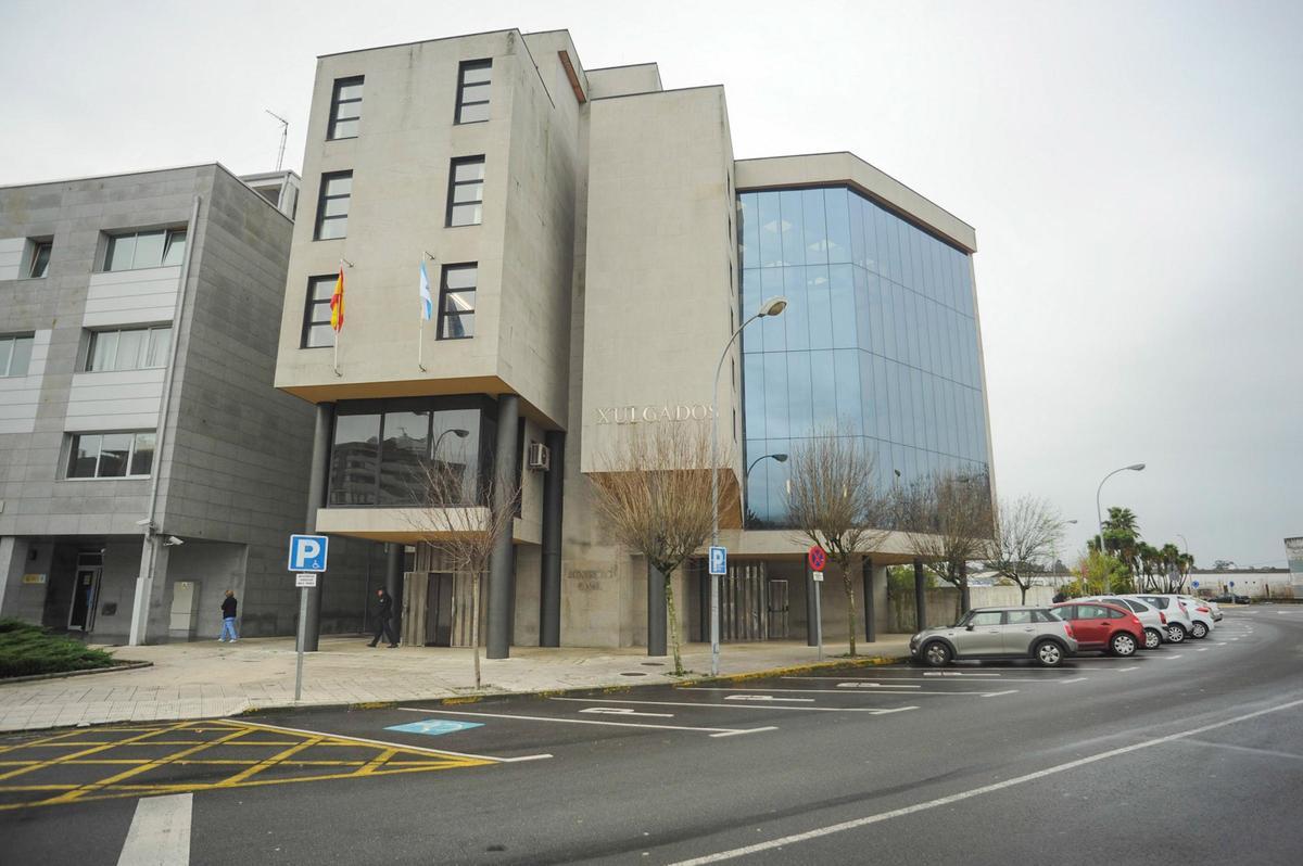Edificio judicial de Vilagarcía.