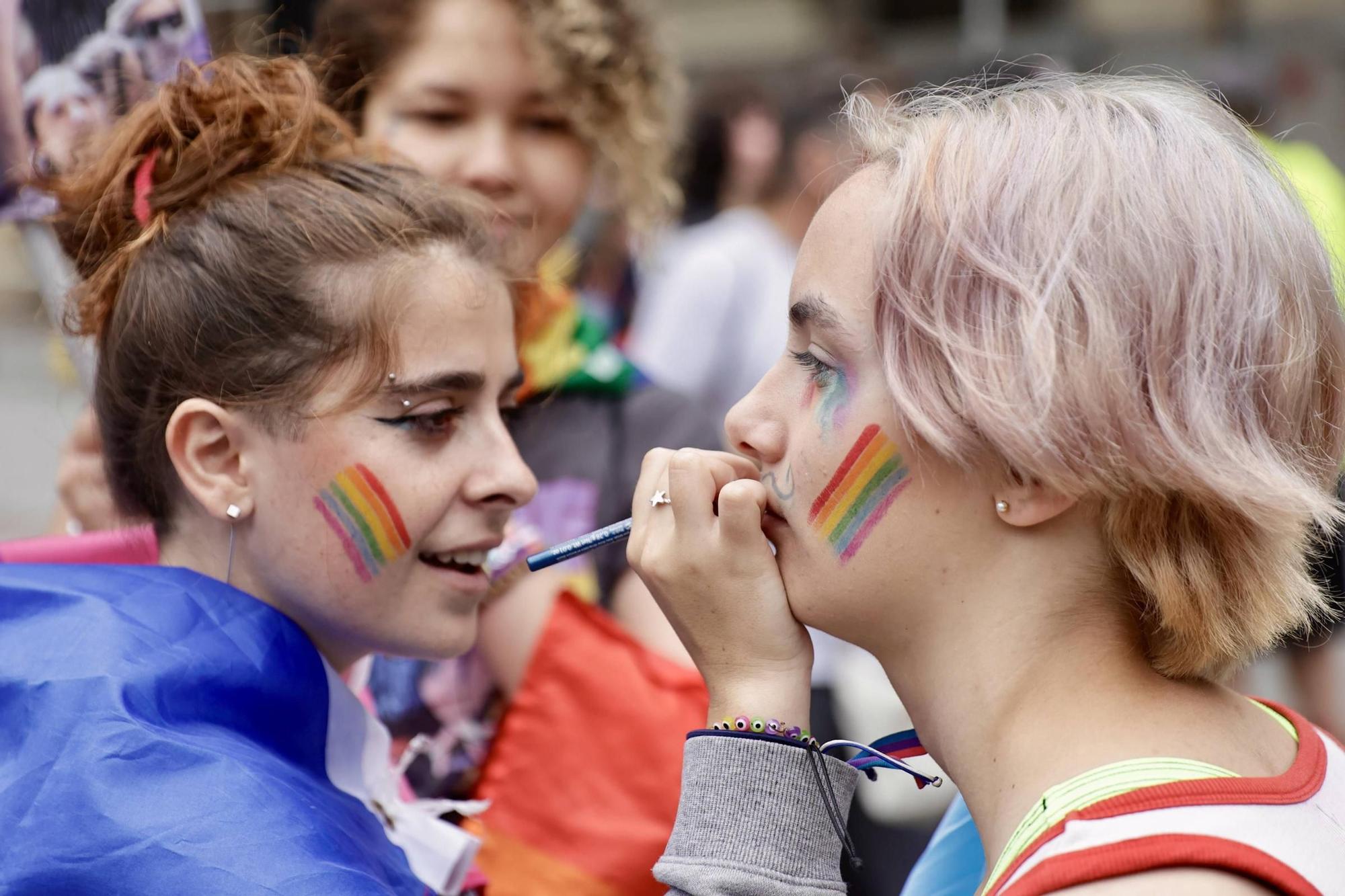 En imágenes: Así fue la celebración del Orgullín en Gijón