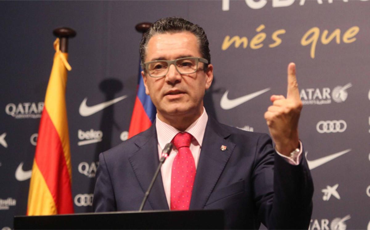 Josep Vives, portavoz de la directiva del FC Barcelona