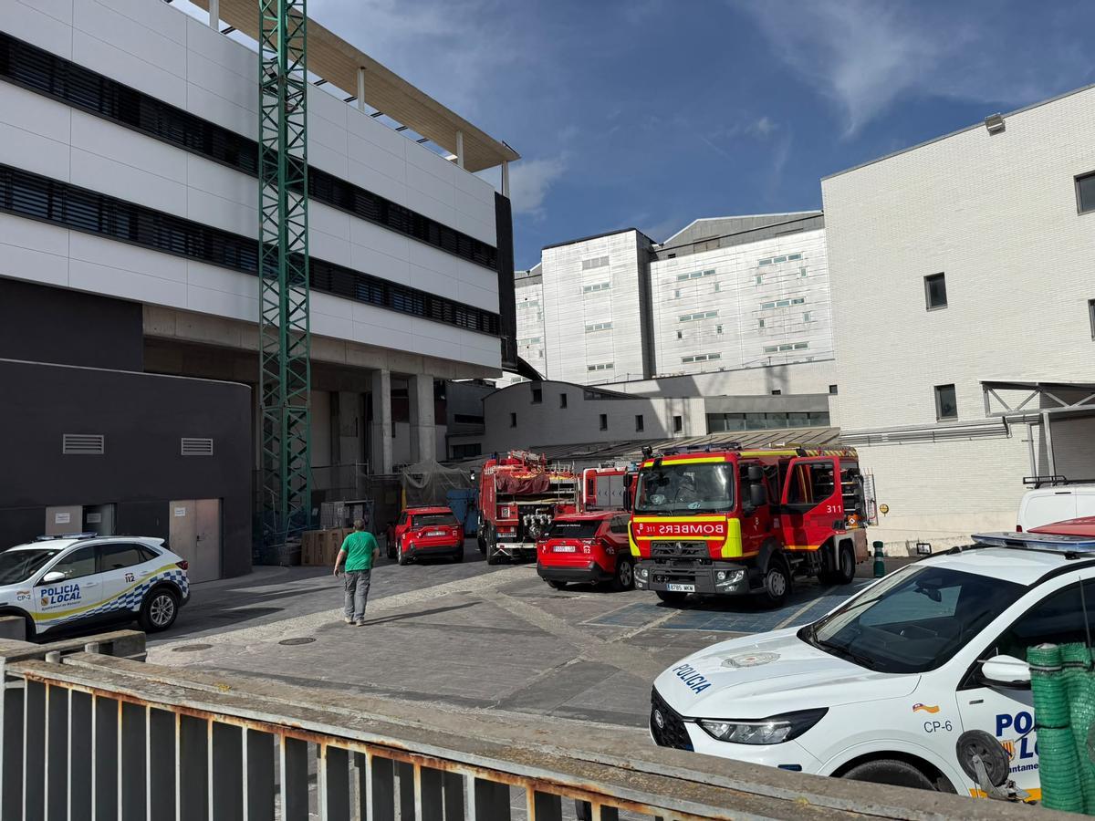 Incendio en el hospital de Manacor