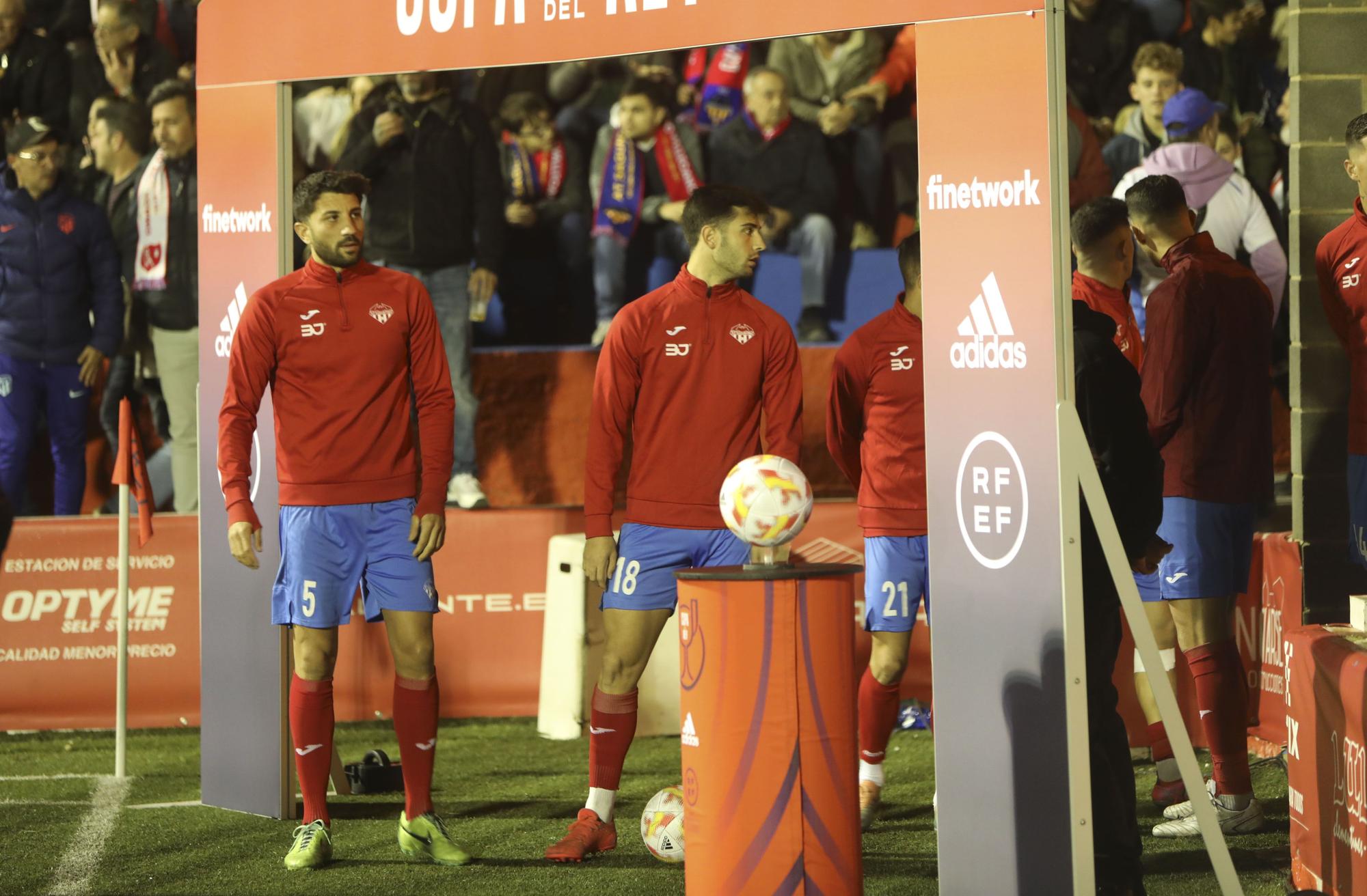 Las mejores fotos del Atlético Saguntino - Rayo Vallecano de Copa del Rey