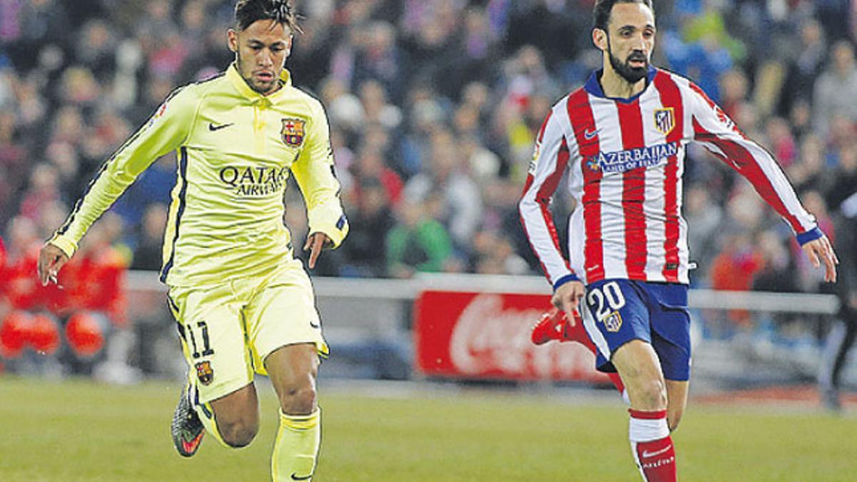 Neymar y Juanfran