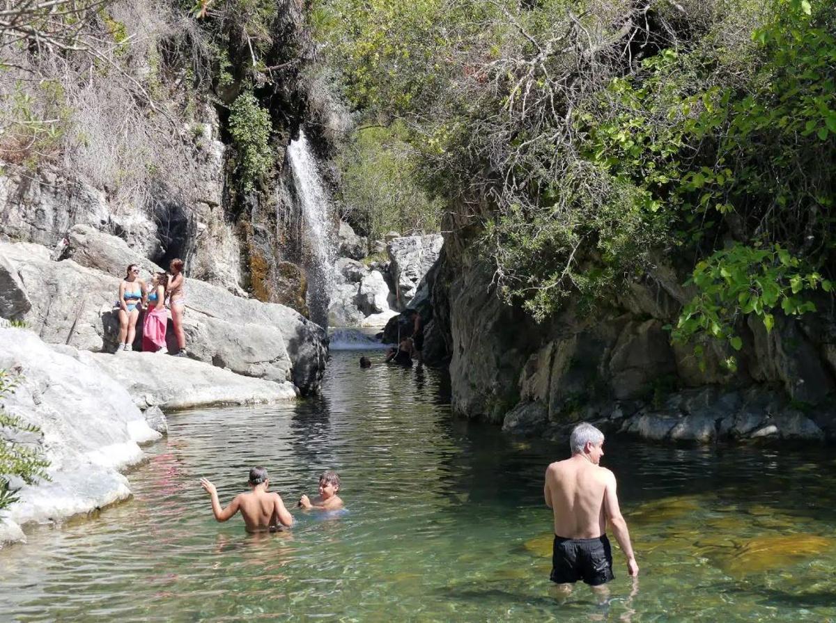 Charco del Canalón, en Istán