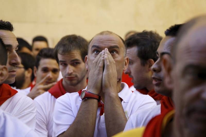 Fotogalería del sexto encierro de San Fermín