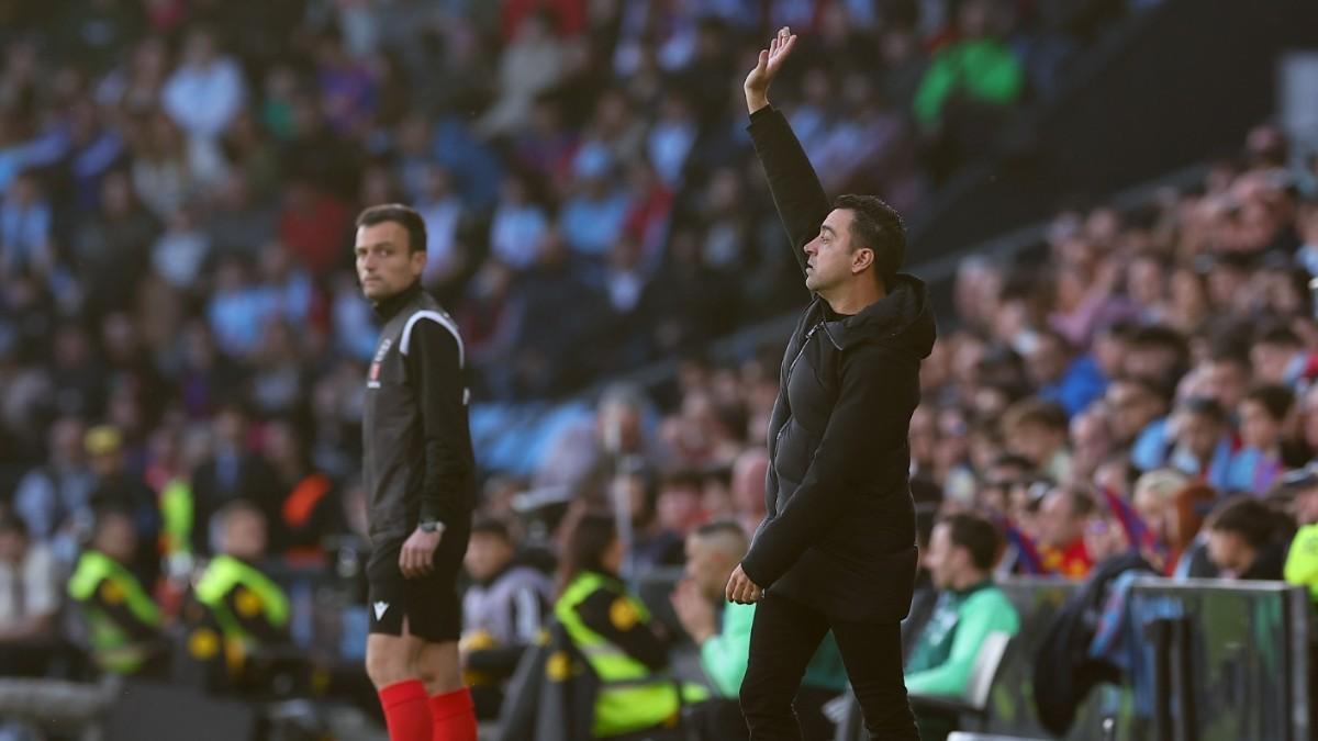Xavi: "Ante el Celta se ha visto un buen Barça"
