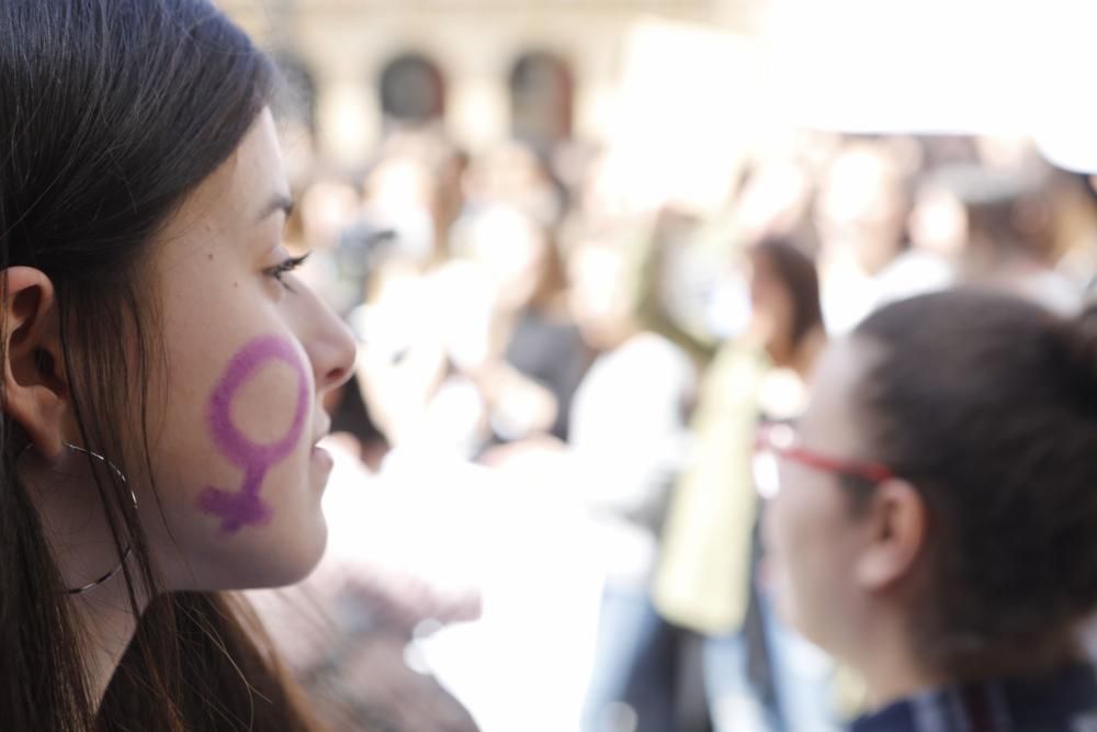 Manifestación en Gijón.