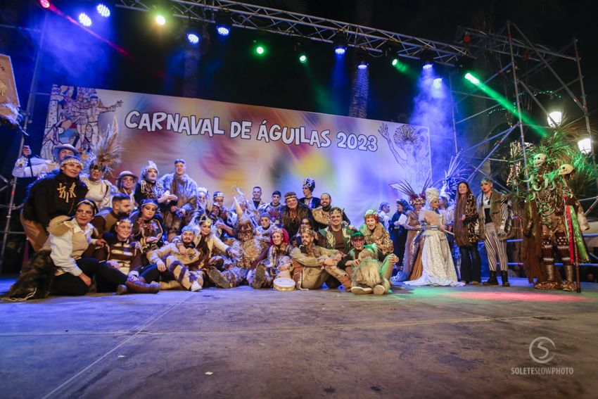 Suelta de la Mussona en el Carnaval de Águilas