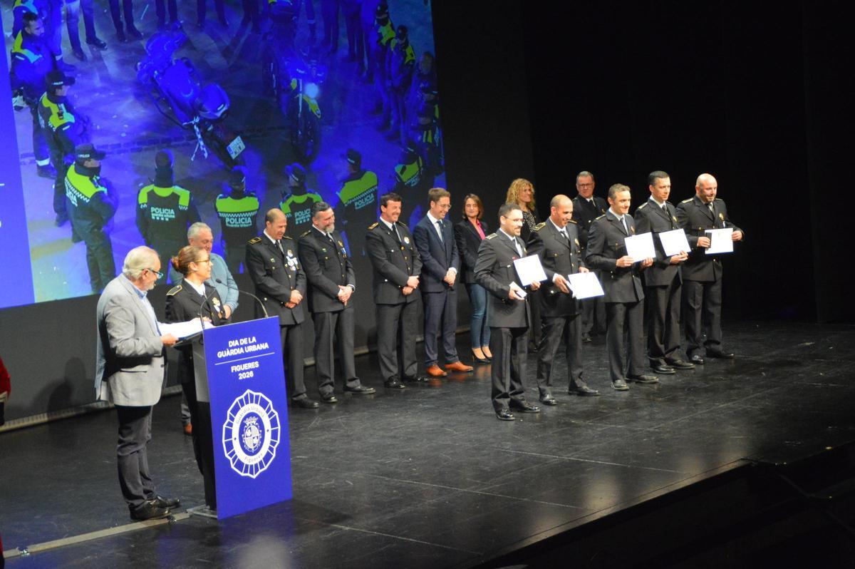 El Dia de la Guàrdia Urbana de Figueres en imatges