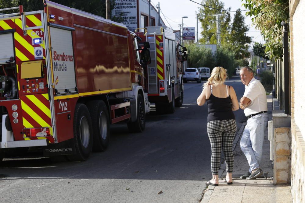 Sofocado un incendio que ha afectado a 100m2 en Puente Tocinos