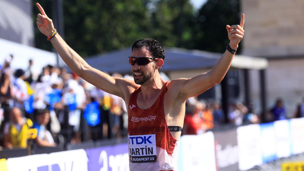 Álvaro Martín ya es el mejor marchador del mundo