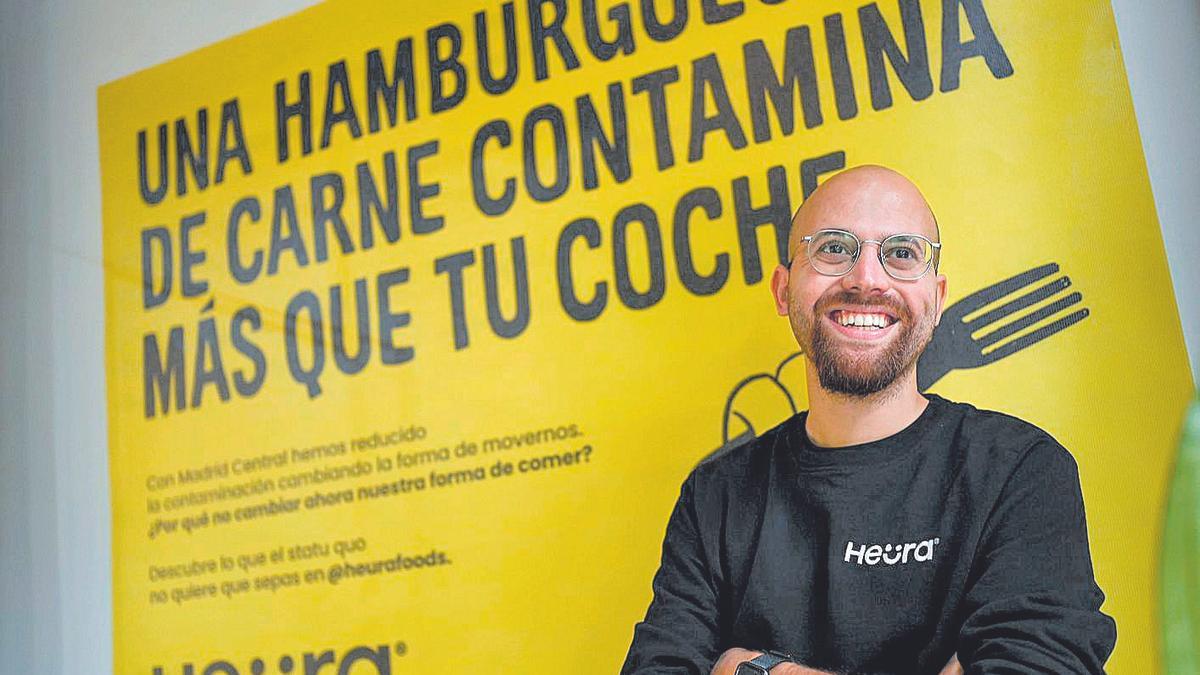 Marc Coloma, fundador y CEO de Heura, en la sede del grupo en Barcelona