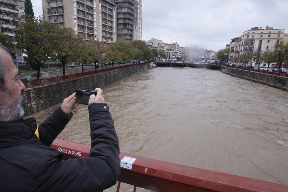 L''Onyar en el seu pas per Girona