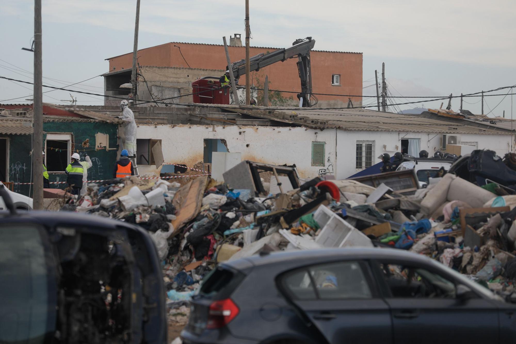 Derriban otras nuevas viviendas de Son Banya