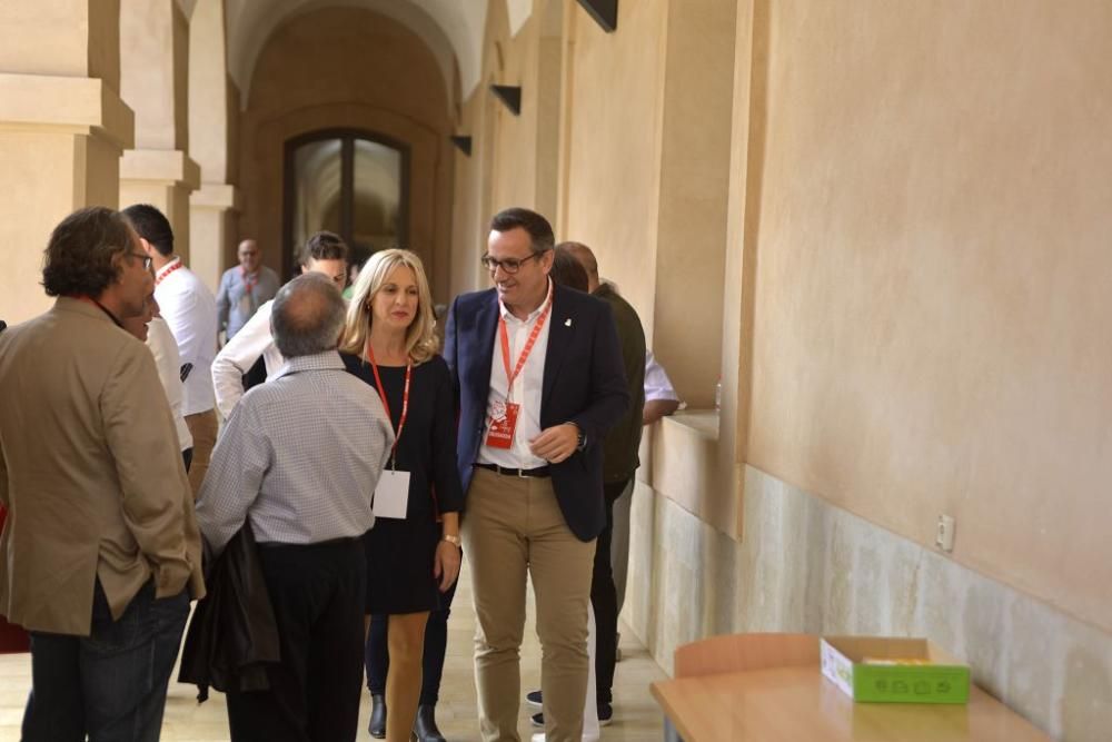 Clausura del congreso del PSRM en Cartagena