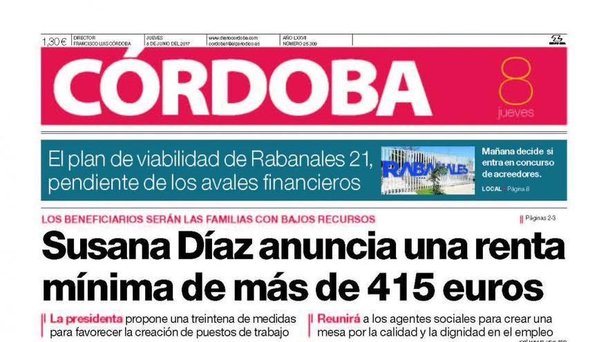 La portada de CÓRDOBA