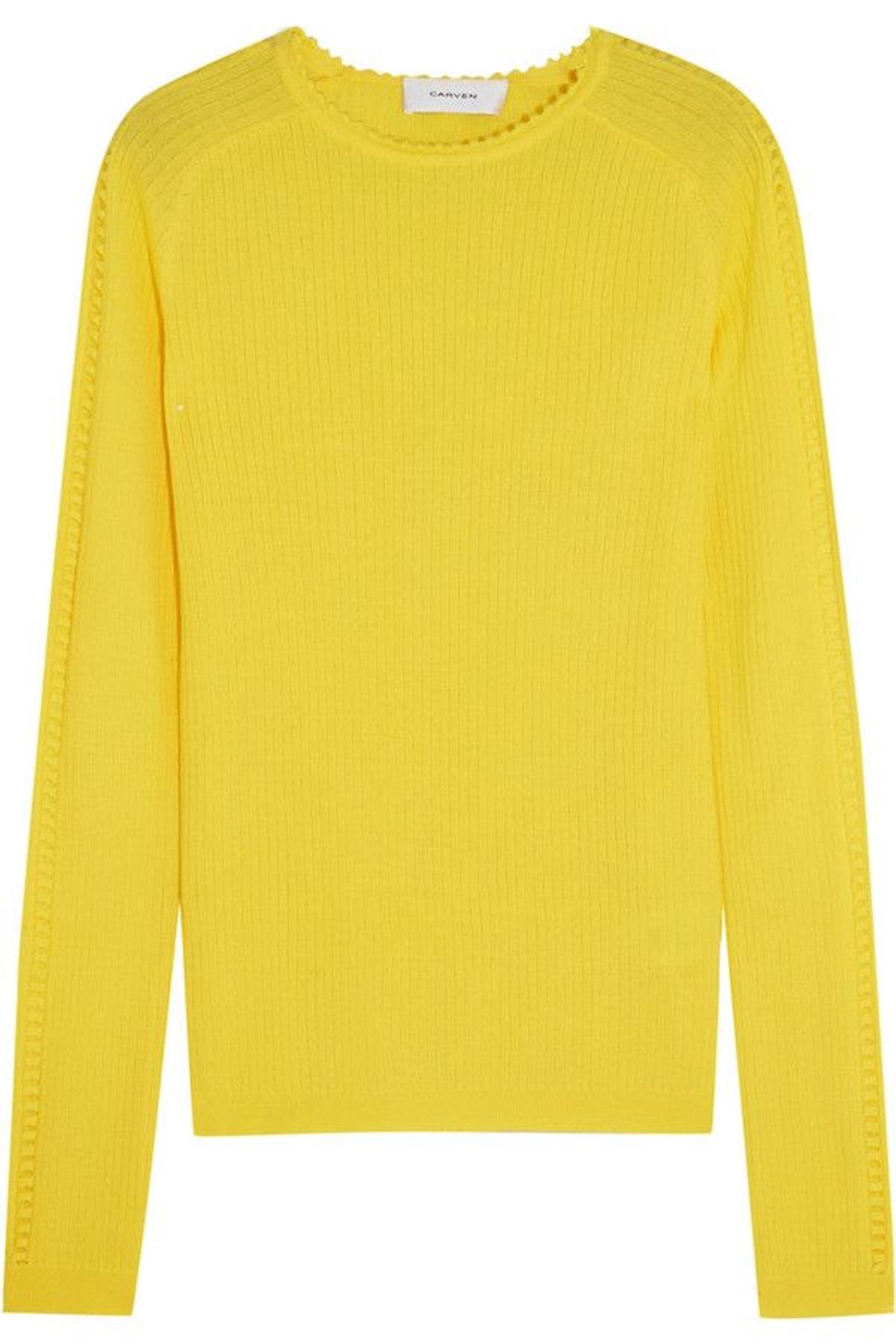 Jersey amarillo de Carven