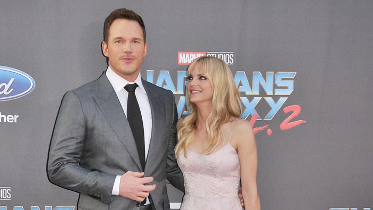 Premiere de 'Guardianes de la Galaxia Vol. 2': Chris Pratt y Anna Farris