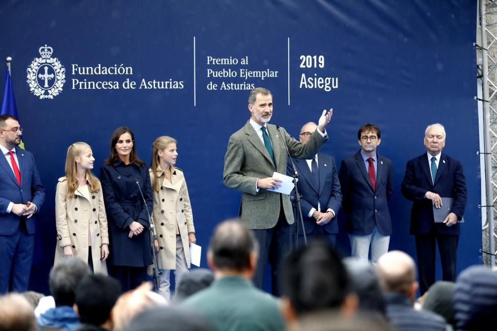 Un día histórico para Asiegu, Pueblo Ejemplar 2019