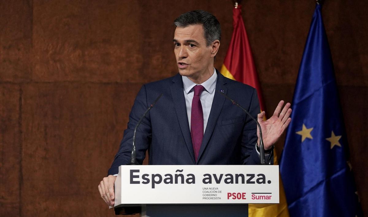 Pedro Sánchez y Yolanda Díaz sellan el acuerdo para una nueva coalición de Gobierno