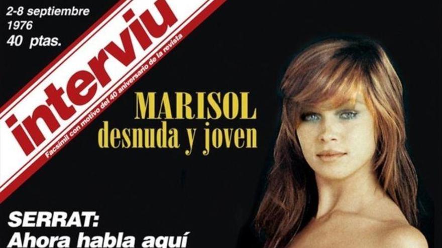 Facebook veta la portada de &#039;Interviú&#039; de Marisol 41 años después