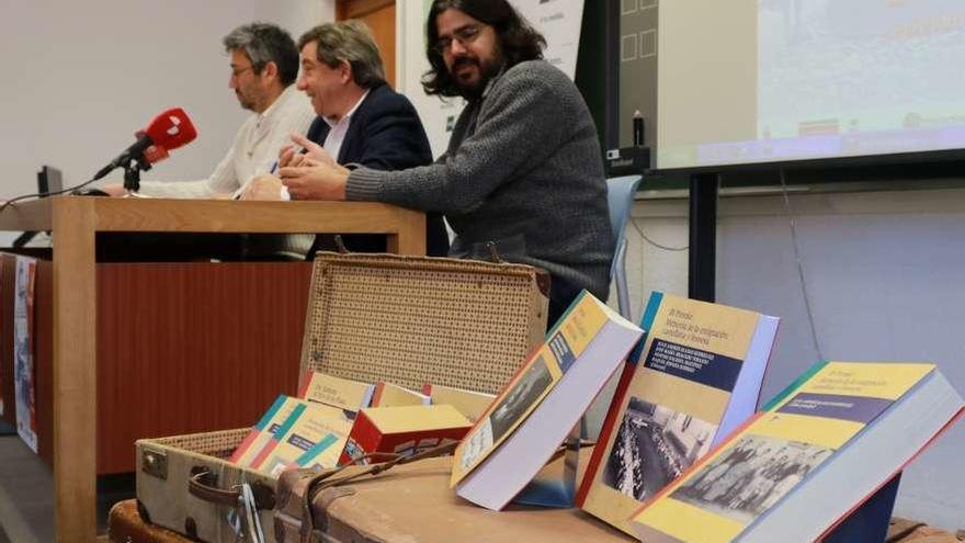 Presentación del V Premio Memoria de la Emigración Castellano Leonesa en la UNED.