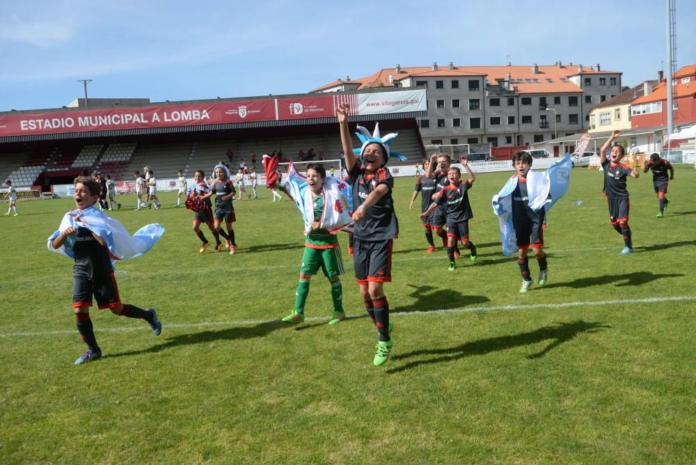 Los celestes vencen por la mínima al Pabellón Ourense en una bonita final