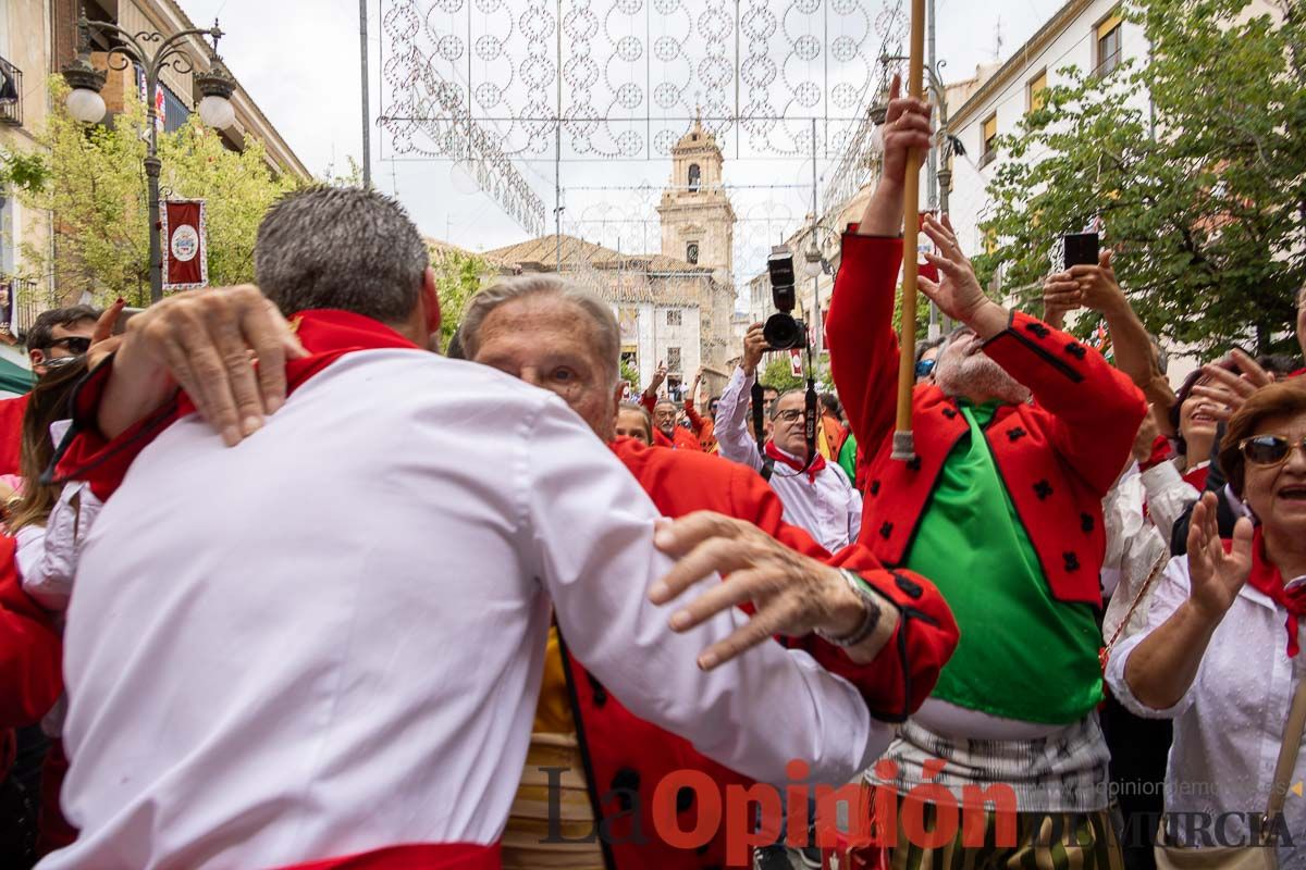 Moros y Cristianos en la mañana del día dos en Caravaca