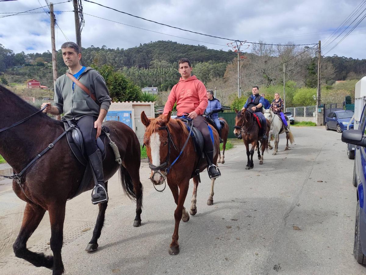 Participantes en la XIII Xuntaza Cabalar pola Costa
