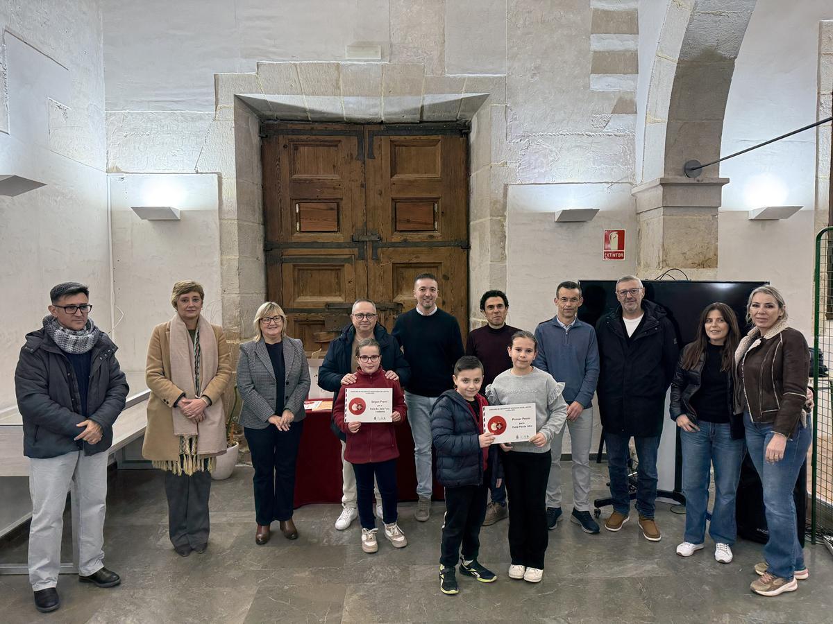 Entrega de premios del concurso de decoración colectiva.