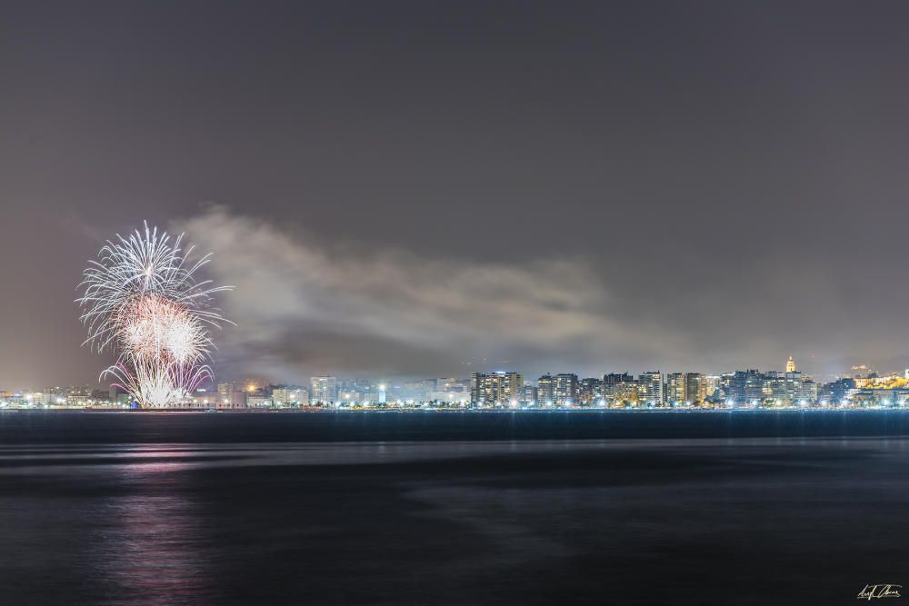 Pregón y fuegos artificales de la Feria de Málaga 2017