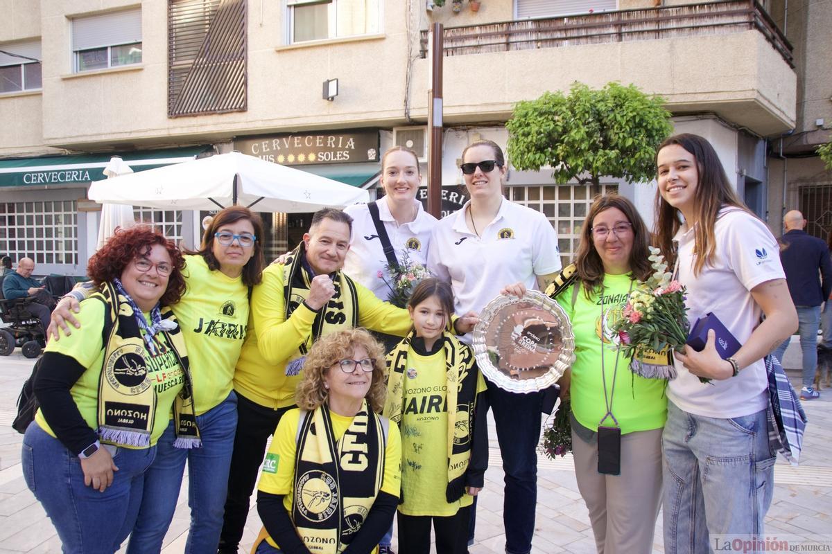 El Hozono Global Jairis celebra su doble subcampeonato en la Copa de la Reina