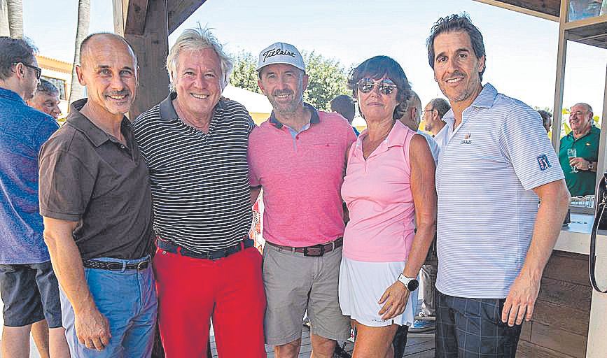 Sebastián Oliver, Marcial Rodríguez, Pedro Santandreu, Elena Agote y Alejandro Palomino.