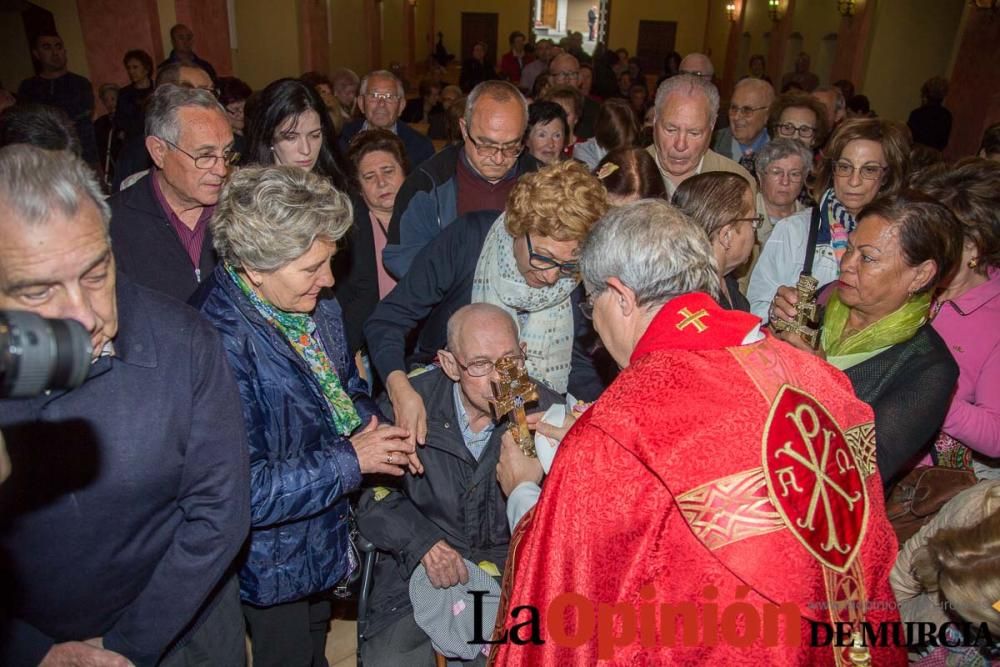 Cruz de Impedidos llegada al convento del Carmen