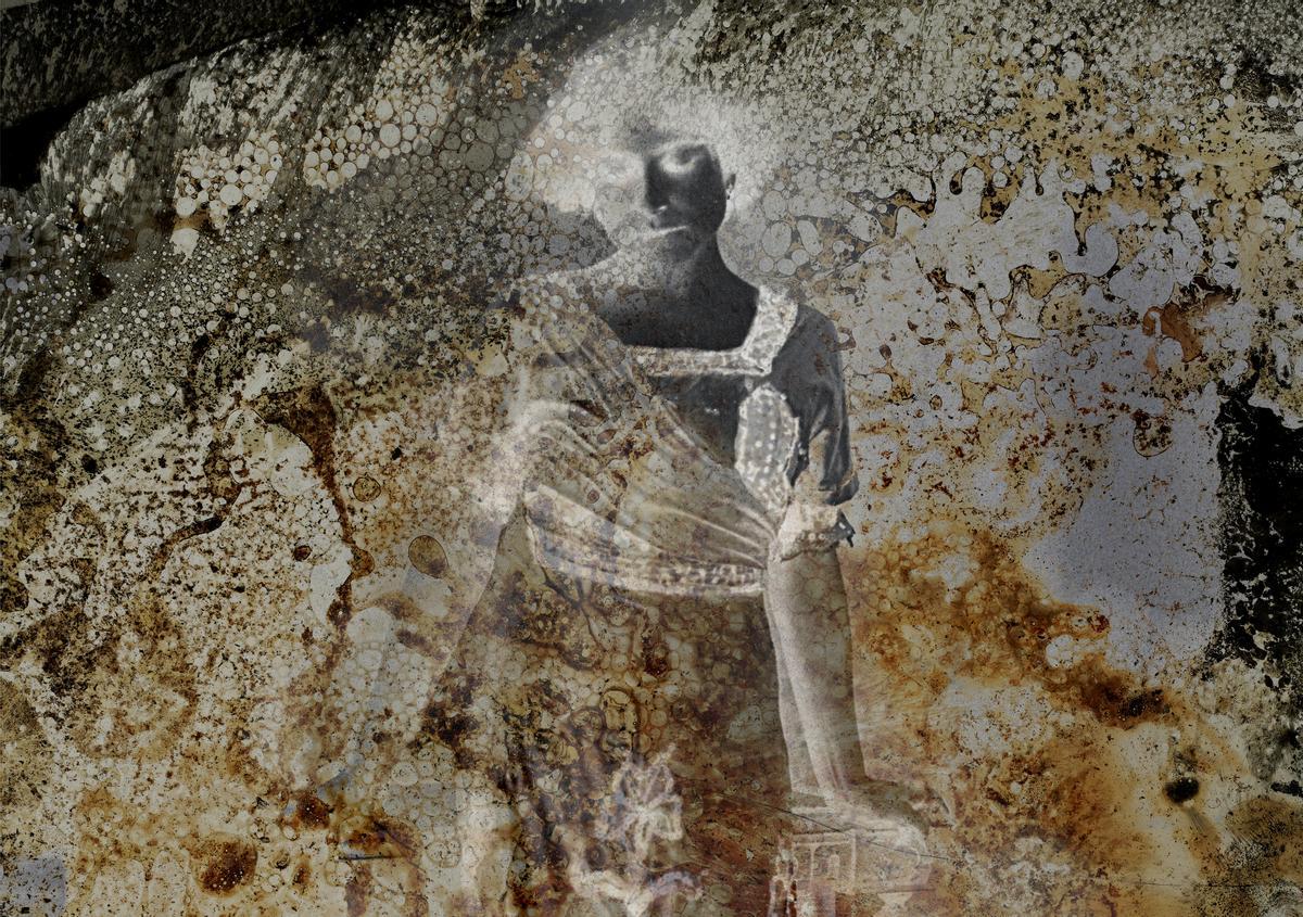 El fantasma de Margarida Xirgu, captado por Joan Fontcuberta.
