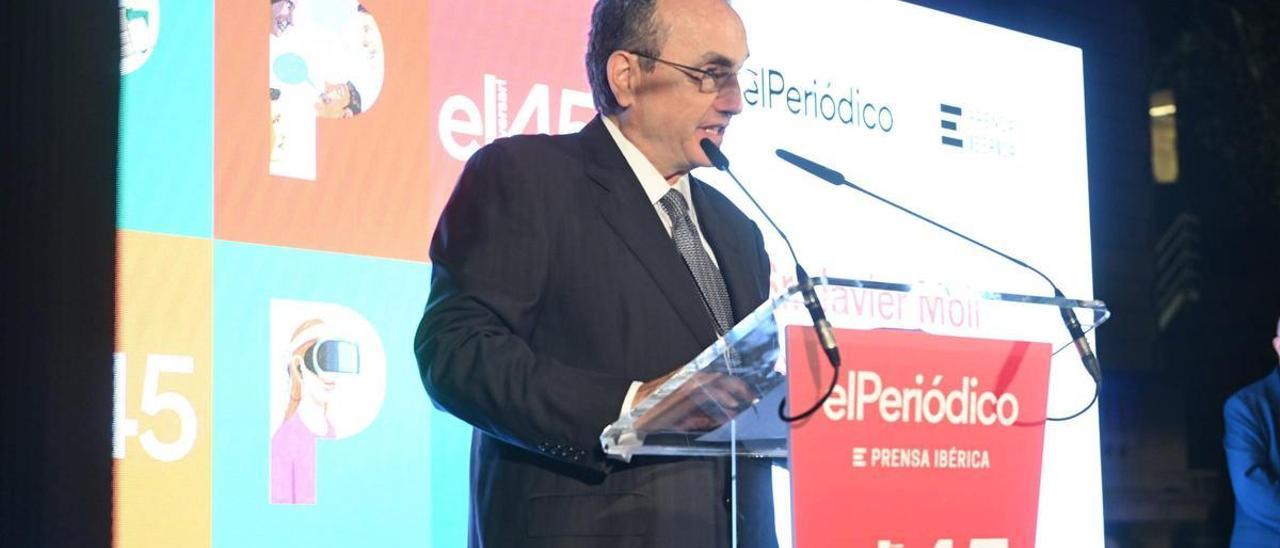 En la foto Javier Moll presidente del grupo editorial Prensa Ibérica.