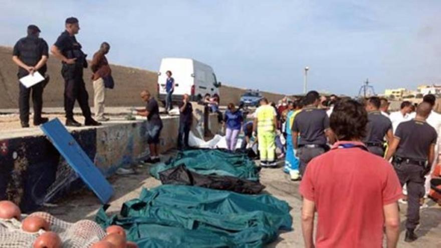 Al menos 62 inmigrantes mueren en Lampedusa