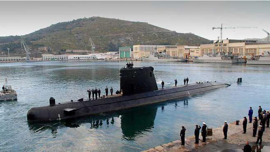 El submarino Tramontana se abrirá al público en Marín