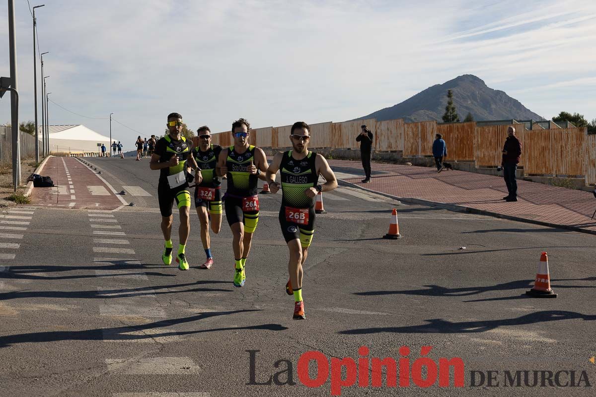 Campeonato Regional de Duatlón por relevos Súper Sprint en Calasparra (carrera a pie)