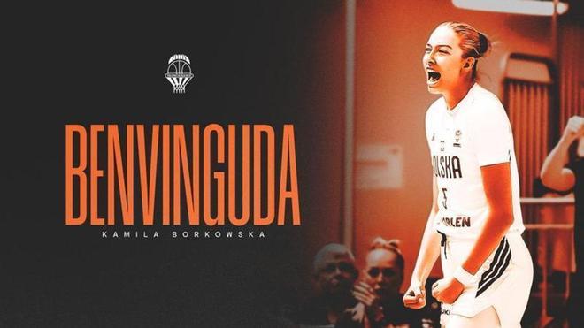 Kamila Borkowska, el último gran fichaje del Valencia Basket
