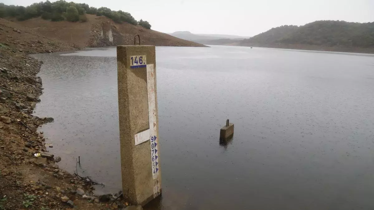 Guadalmellato, Bembézar y Puente Nuevo, los pantanos cordobeses que más agua han cogido de la borrasca Berenice
