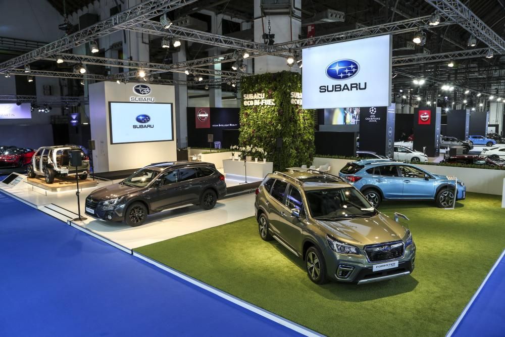 Estand de Subaru a l'Automobile Barcelona 2019