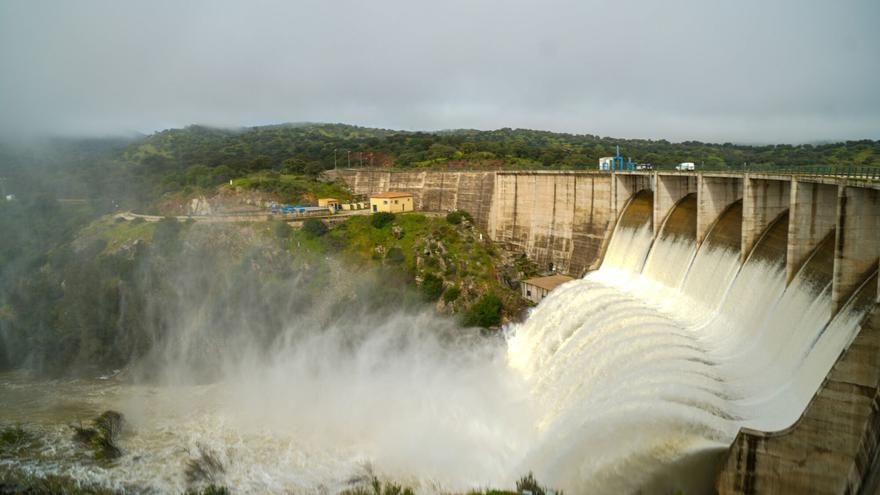 En los embalses de Sevilla no cabe más agua: acumulan diez días por encima del 90% en plena borrasca Leonardo
