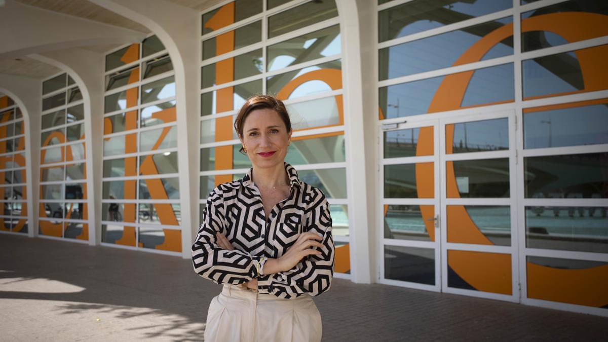 María Martínez Iturriaga, en el campus de la Berklee en València.