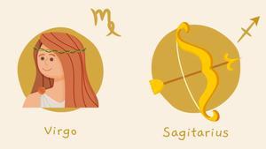 Virgo y Sagitario