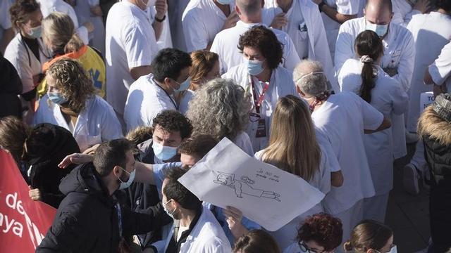Vaga de metges a Manresa.
