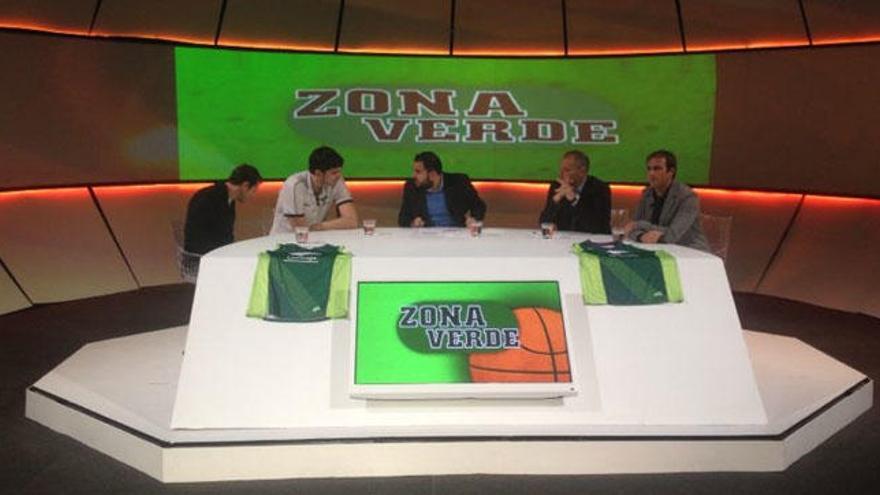 La mesa de &#039;Zona Verde&#039;, con Suárez como invitado.